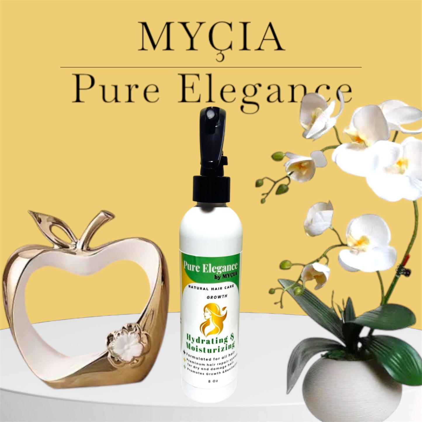 MYÇIA PURE ELEGANCE  HYDRATING & MOISTURIZING HAIR GROWTH MIST