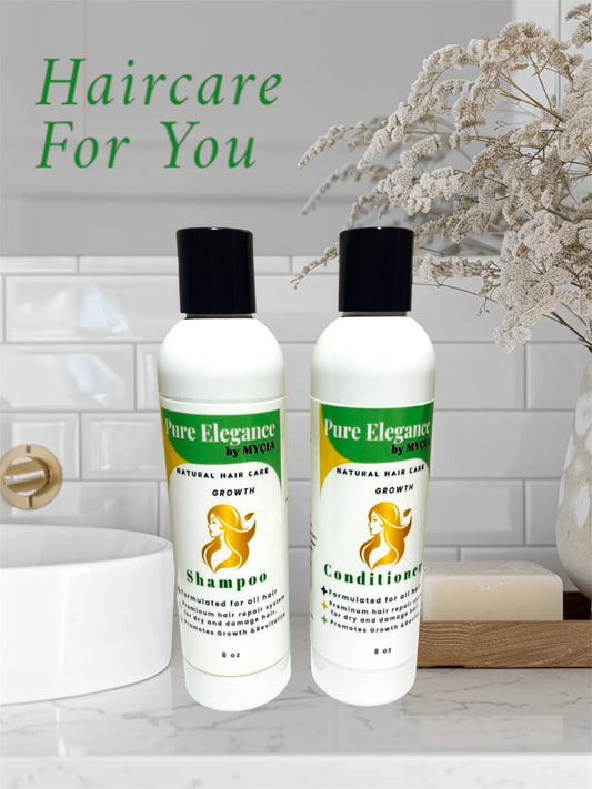 Pure Elegance shampoo and conditioner