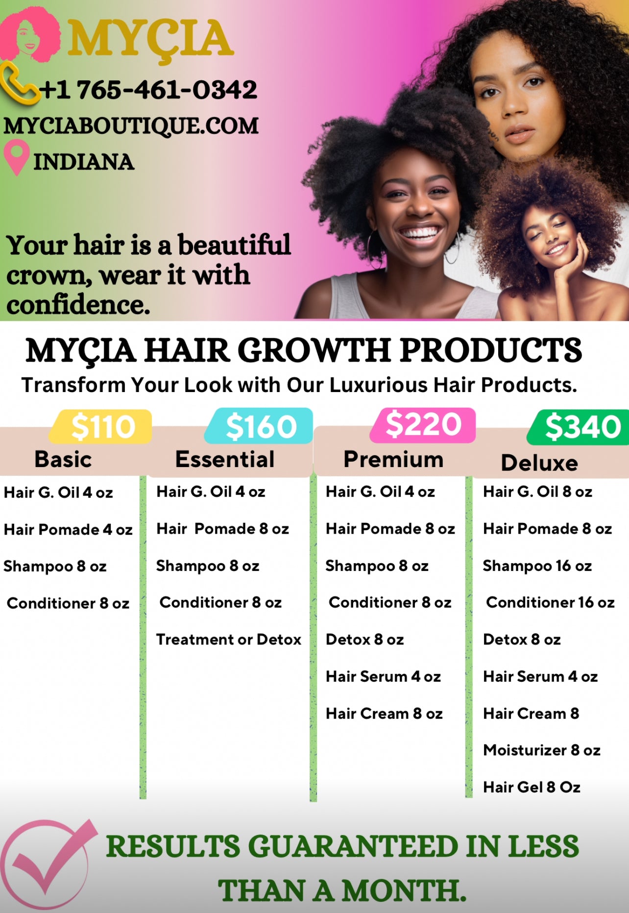 CHRISYANNA  Hair Growth Product (for Children) Full-set