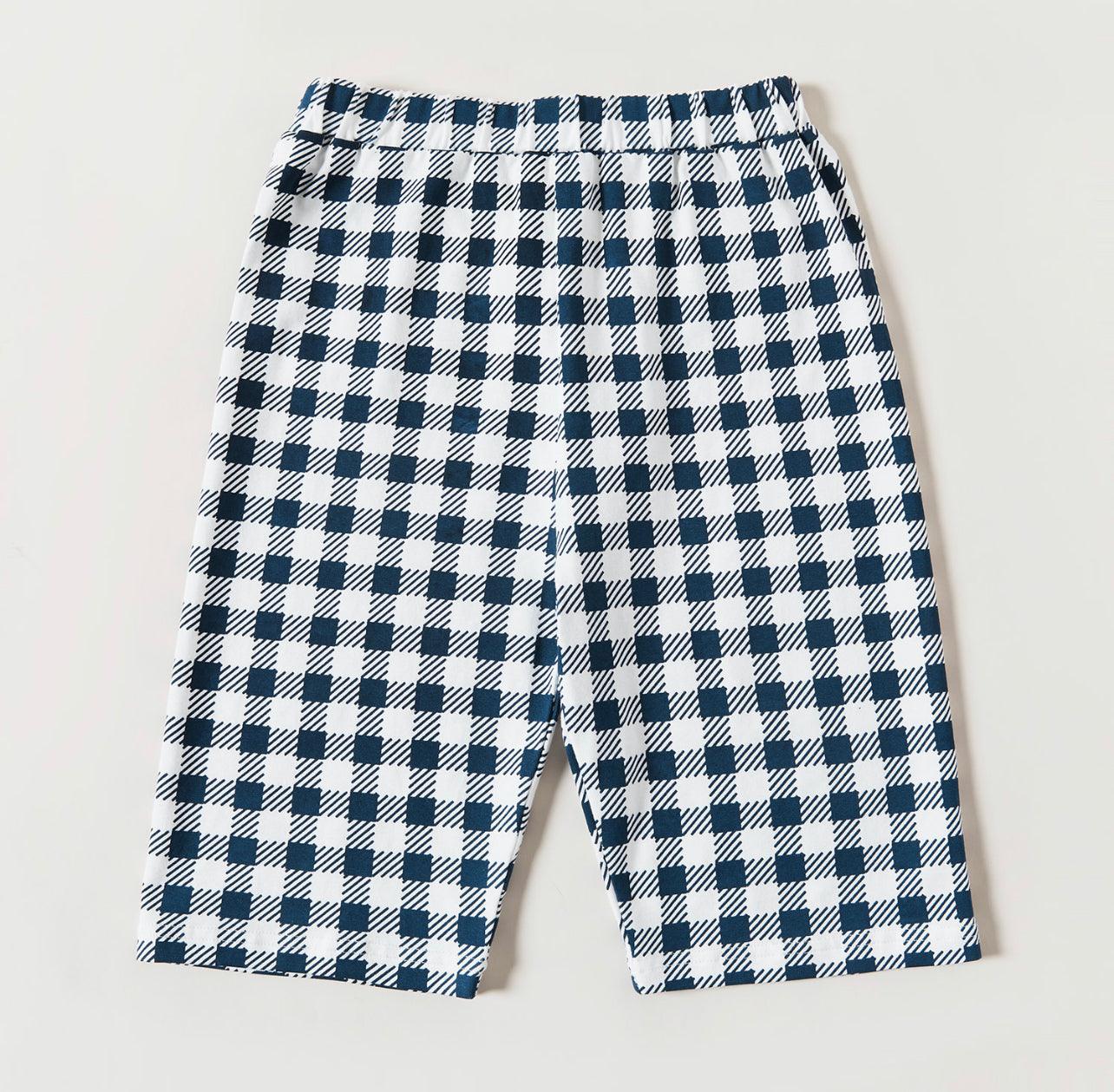 3-piece Boy’s Solid Striped Plaid Elasticized Shorts - Mycia Boutique