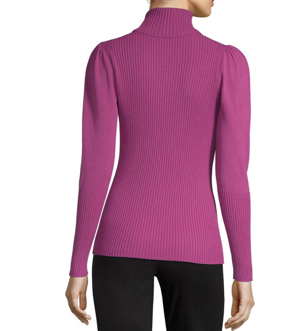 Worthington Womens Turtleneck Long Sleeve Pullover - Mycia Boutique