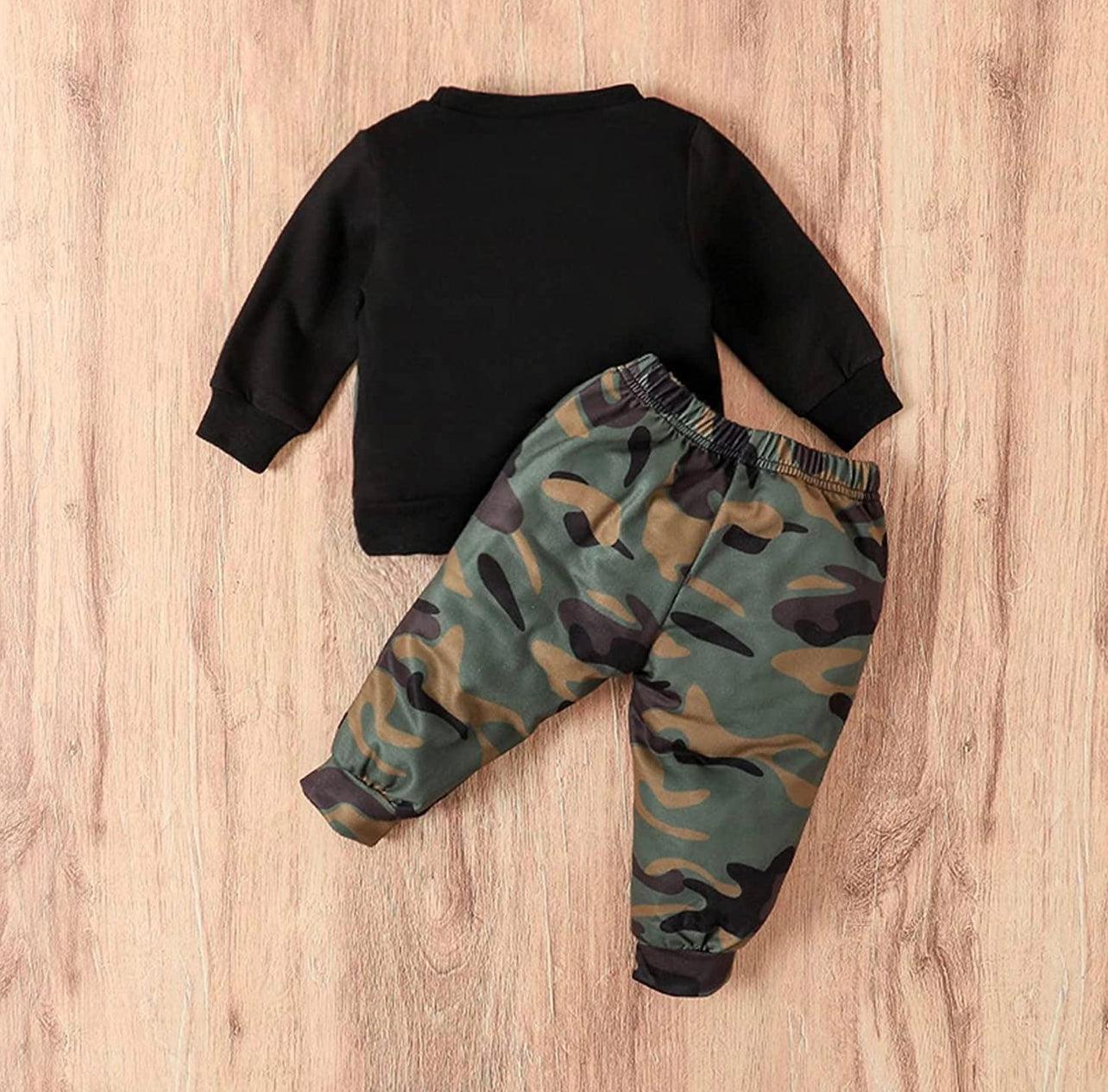 Baby Boy’s Camouflage Sets Long-sleeve - Mycia Boutique