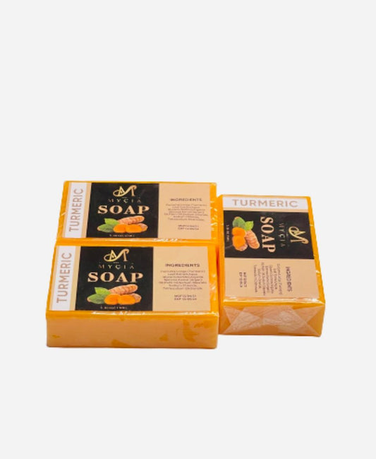 MYÇIA turmeric Soap 150g Set of Three (3) - Mycia Boutique