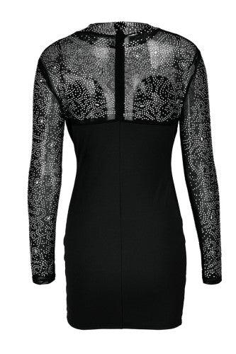 Women Classy Black Dress - Mycia Boutique