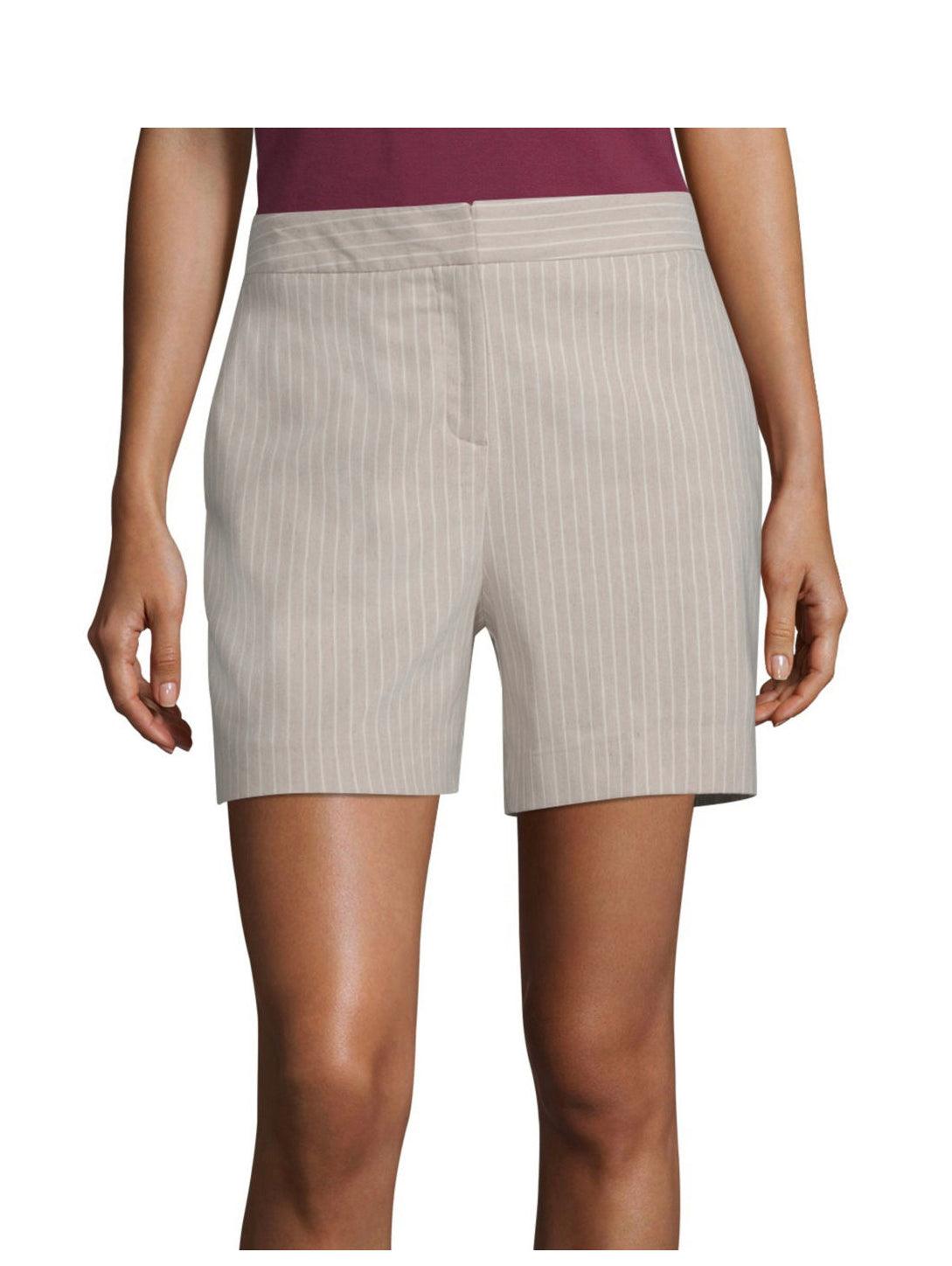 Worthington Womens High Rise Midi Short - Mycia Boutique