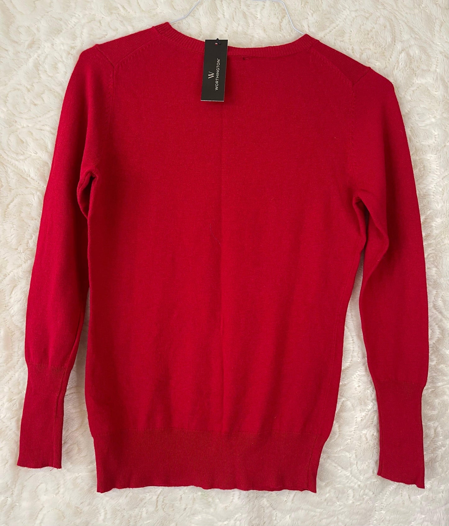 Worthington women’s Long Sleeve Crew Neck Sweater - Mycia Boutique