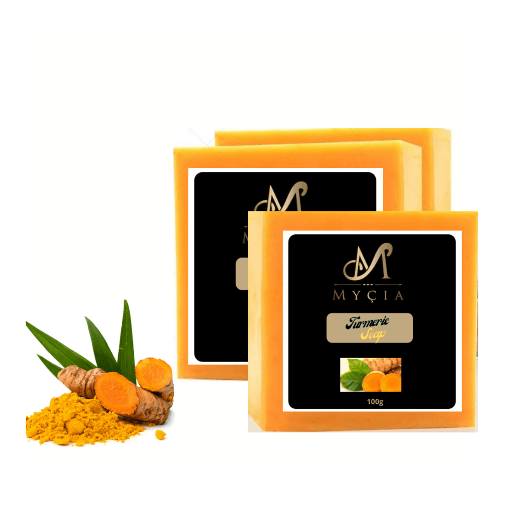 MYÇIA Turmeric Soap Set of Three (3) - Mycia Boutique