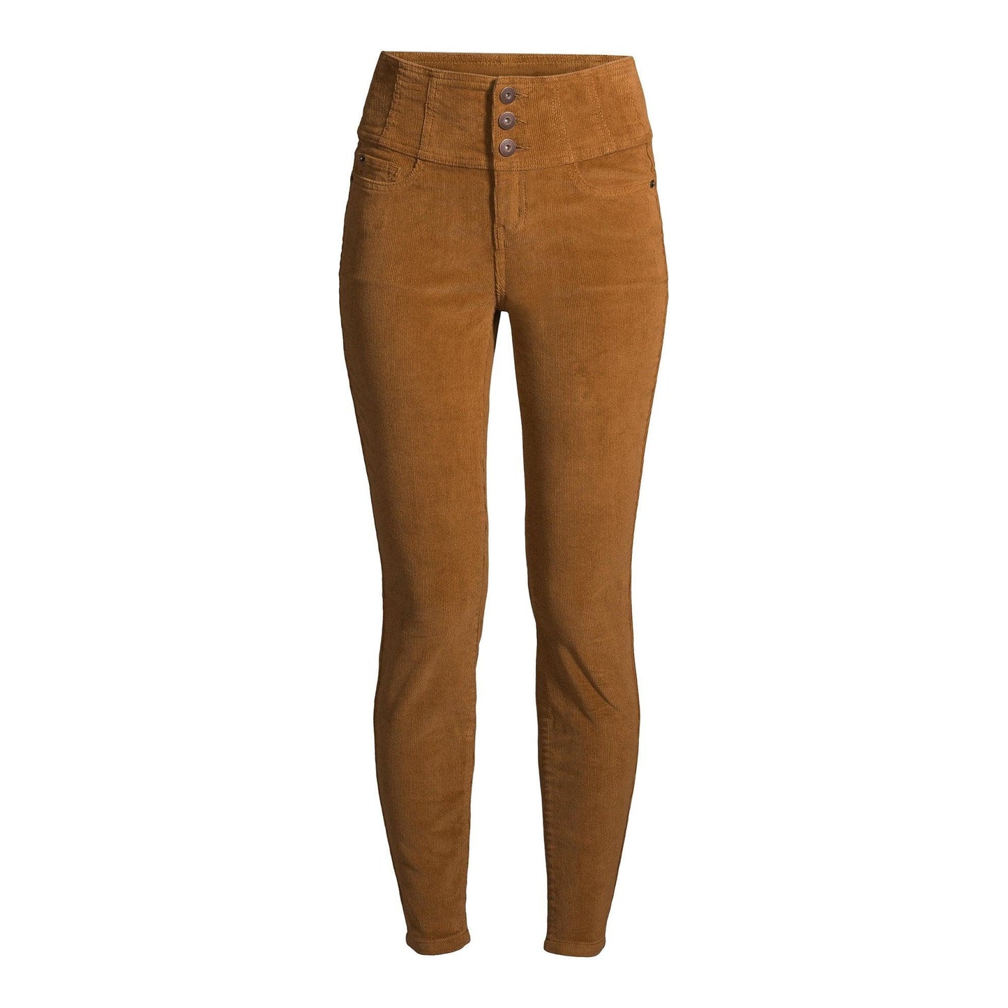 NOBO High Rise Skinny women’s brown jeans - Mycia Boutique