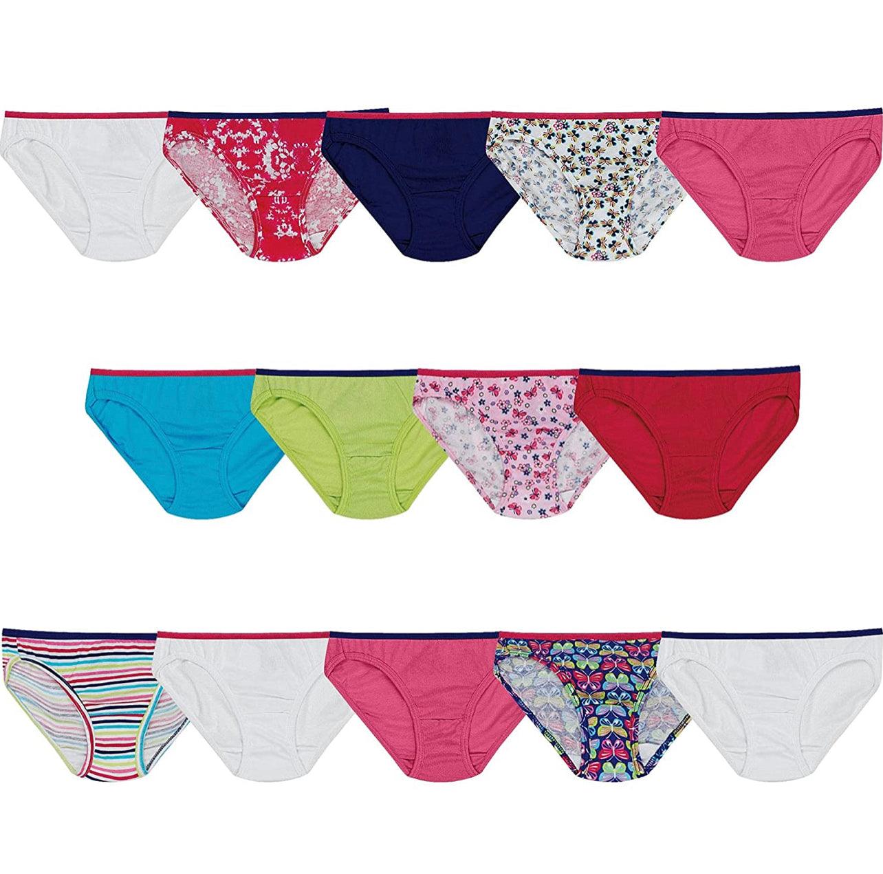 Hanes Girl's Bikini Panties - Mycia Boutique