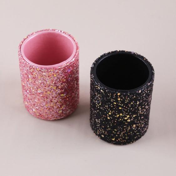 Glitter Makeup Brush  Storage Box.