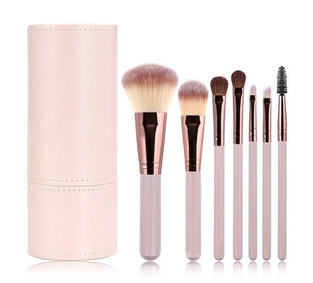 Makeup Tools set (Box + 7 brushes).