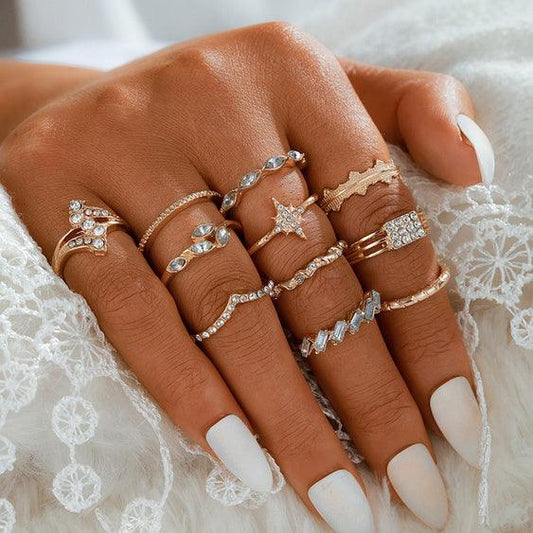 11 Pcs/set  Fashion Women;s Rings.